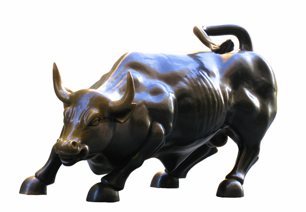 Bull, Wall Street, New York (Image ID:12-016)